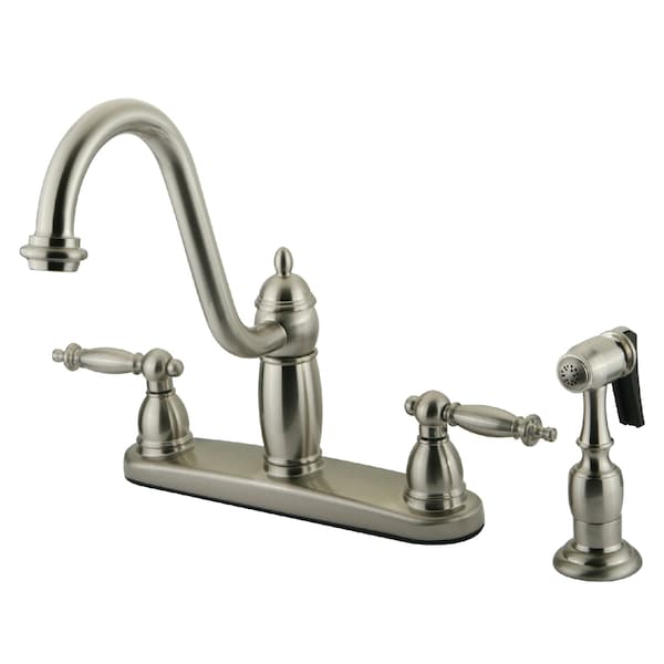 Templeton Centerset Kitchen Faucet, Brushed Nickel